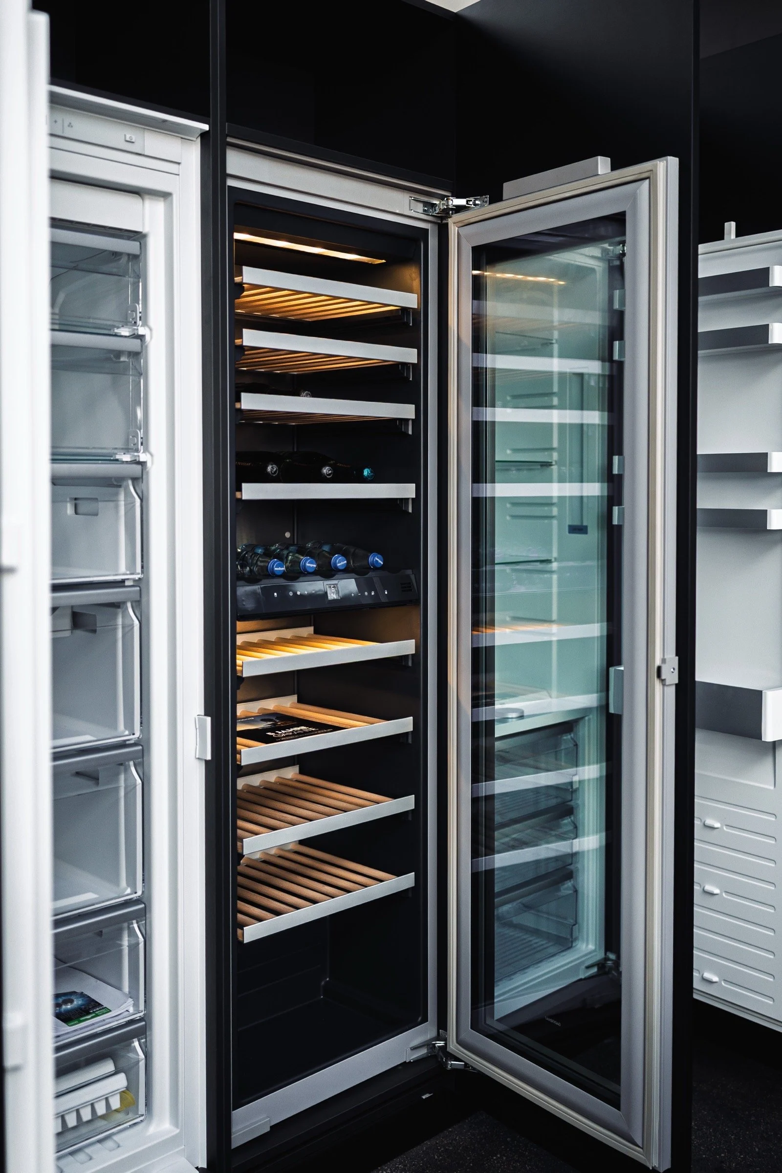 Musterküche Allmilmö Opaco matt schwarz – Bild 2