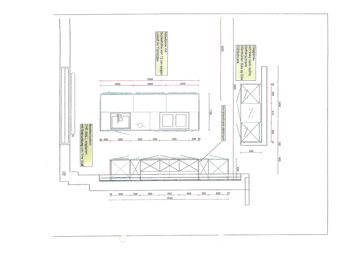 Musterküche Allmilmö Opaco matt schwarz – Bild 20